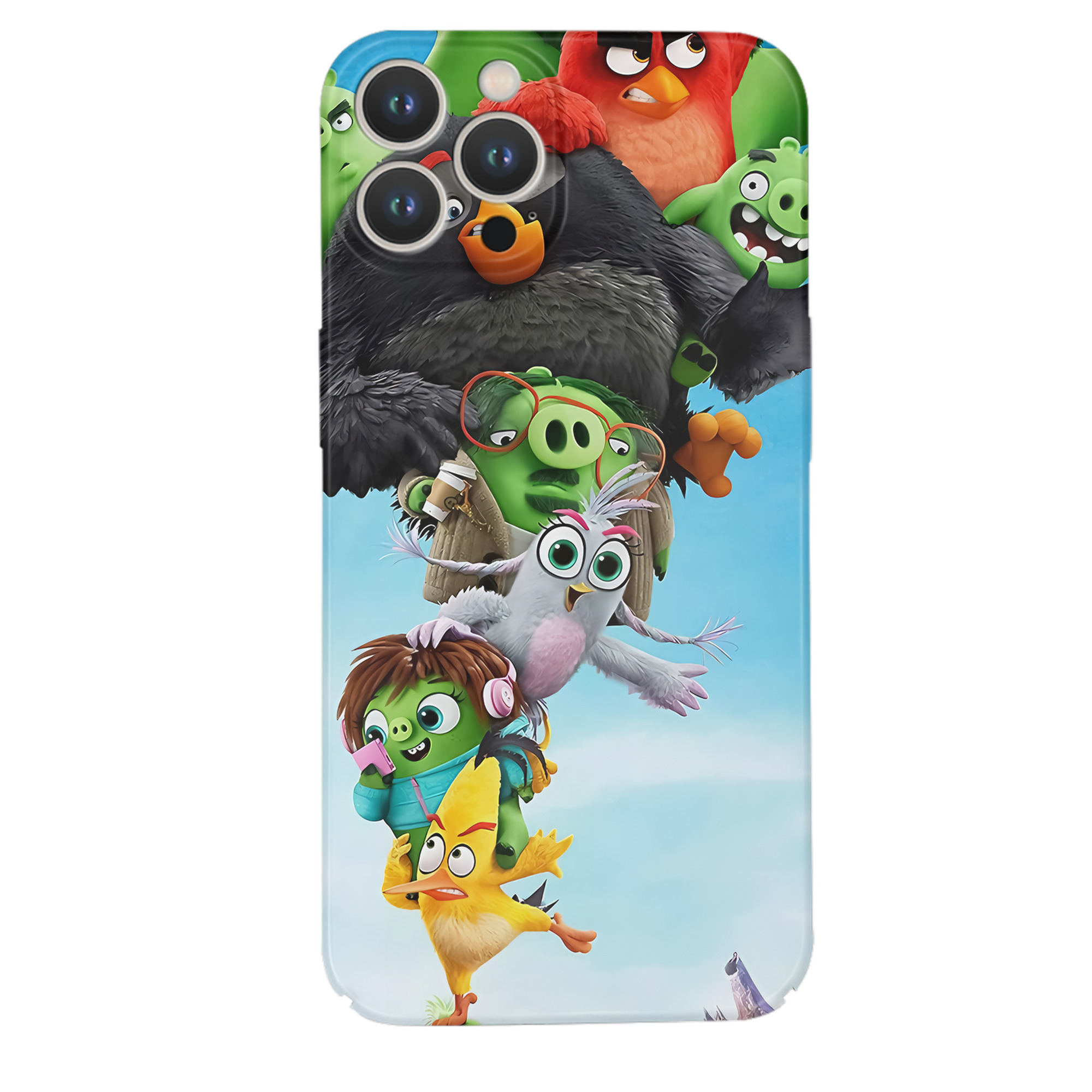 （画像用） Angry Birds アングリーバード 【iPhone 14シリーズ対応】ハードケース